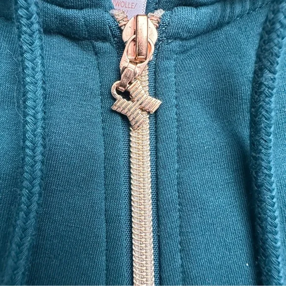 Savage X Fenty Hooded Jumpsuit Hunter Green Teal One Piece Cotton Size 3X - Picture 8 of 14